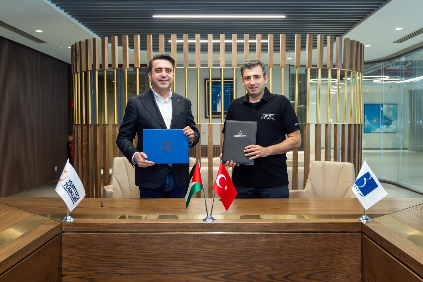Baykar ve YTB Filistin Ortak Burs Programı imza töreni