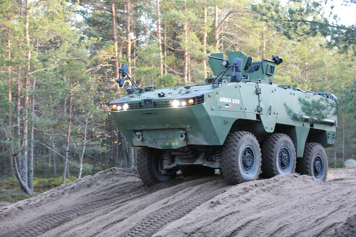 OTOKAR ARMA 6×6 zırhlı muharebe aracı