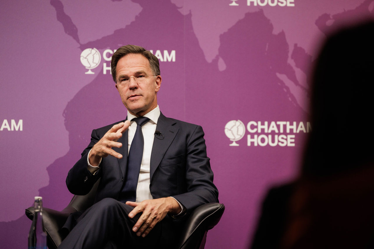 NATO Genel Sekreteri Mark Rutte konuşmada