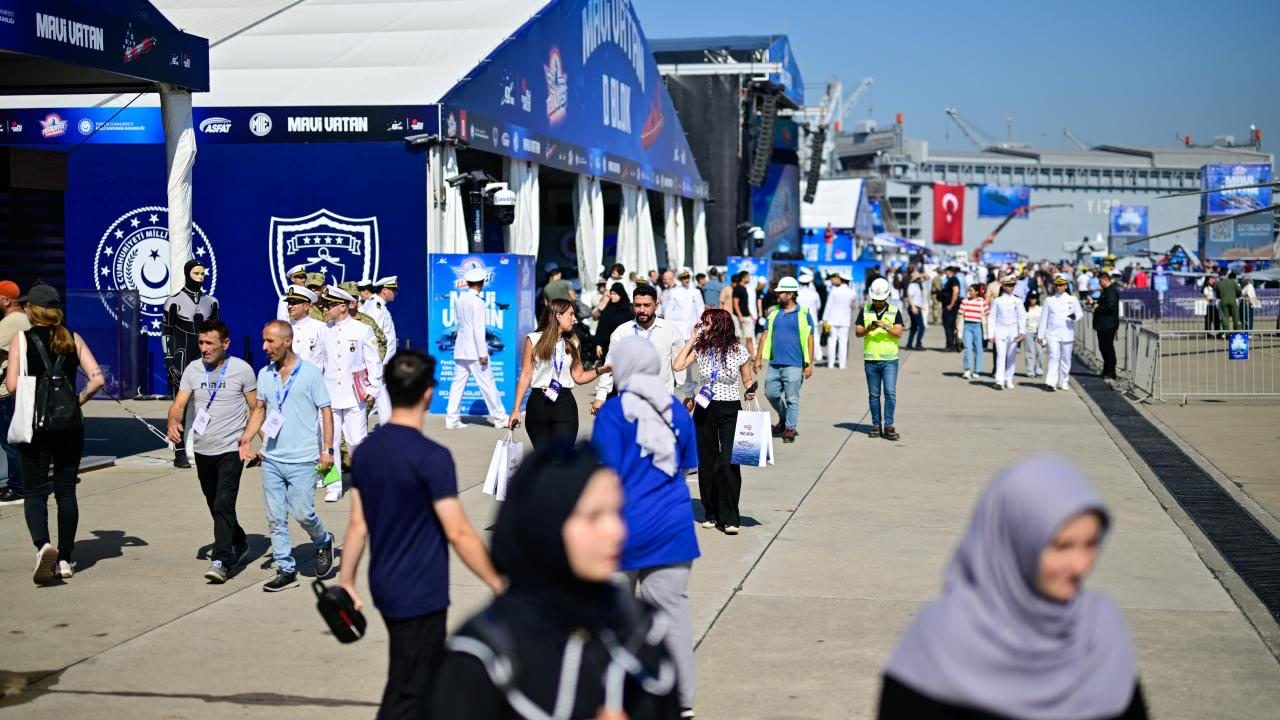 TEKNOFEST Mavi Vatan Gölcük Tersanesi açılış töreni katılımcılar
