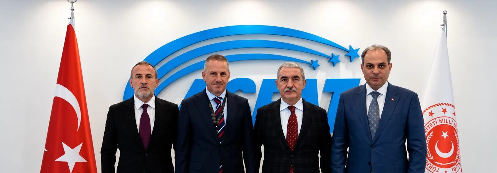 ASFAT ve KEYVAN Aviation yetkilileri protokol imza töreninde