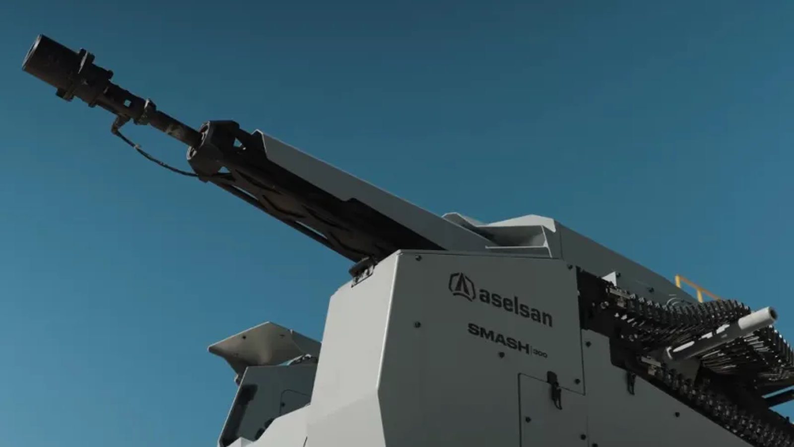 ASELSAN SMASH 300 uzaktan komutalı stabilize deniz silah sistemi