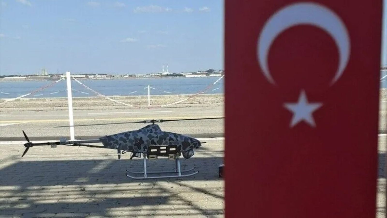 DUMRUL mini insansız helikopter REPMUS 2026 sahasında