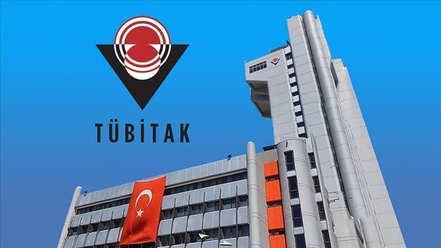 TÜBİTAK binası ve logosu