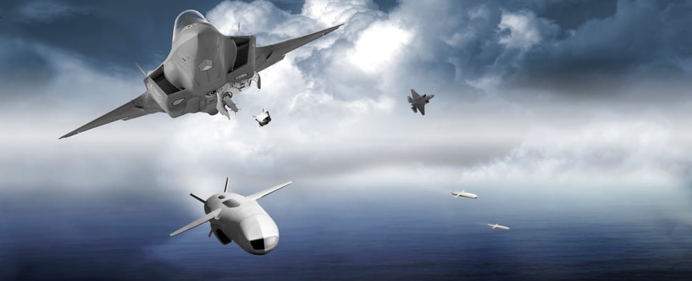 F-35 iç bölmesinden JSM fırlatılması (görselleştirme)
