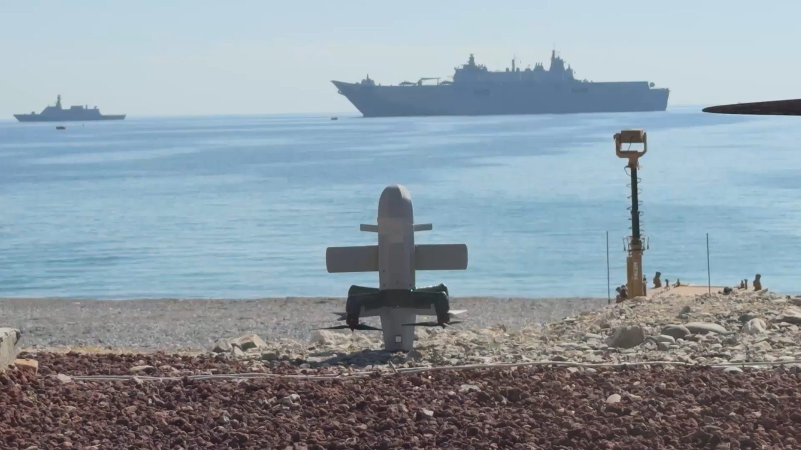 TCG ANADOLU açıklarında TUNGA-X fırlatma sistemi