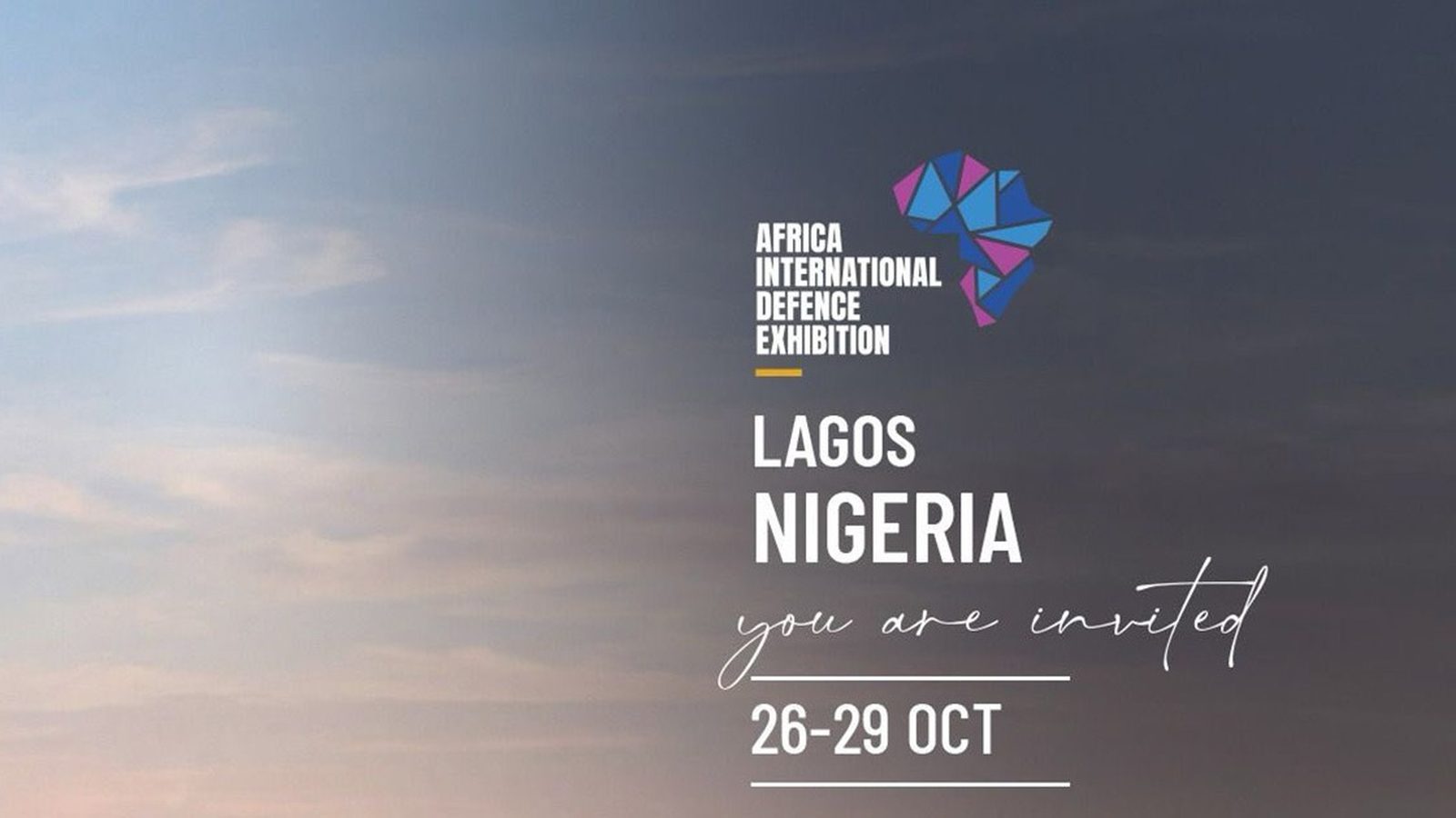 AFRIDEX 2026 Lagos fuar afişi