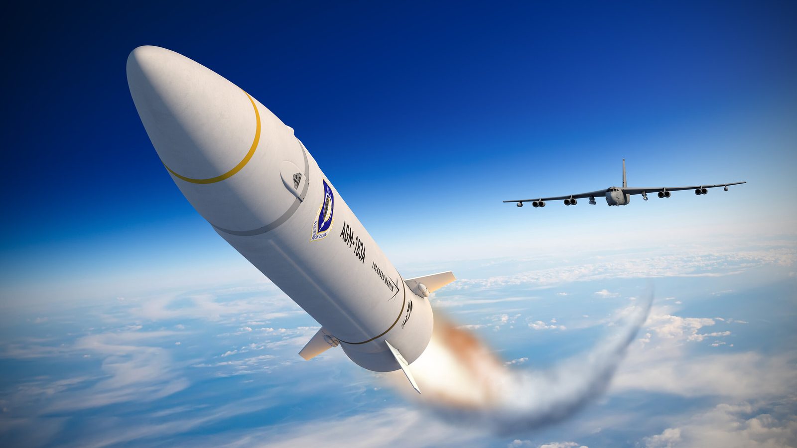 AGM-183A ARRW hipersonik füzesi görselleştirmesi