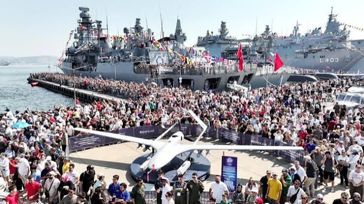 TEKNOFEST Mavi Vatan Gölcük Tersanesi açılış töreni katılımcılar